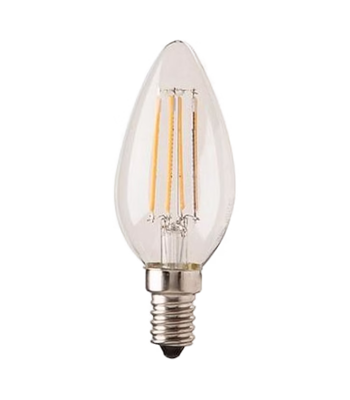 LED's Light E14 kaarslamp filament 2W 2700K