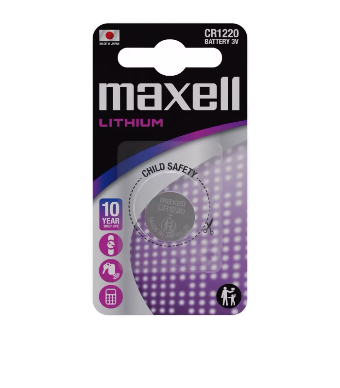 Maxell Lithium batterij CR1220 3V 1st